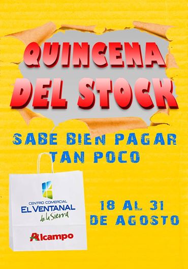 quincena stock Ventanal Sierra