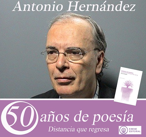Cartel Antonio 50 años de poesía