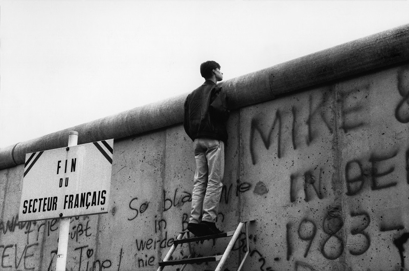 la caida del muro de Berlin en Fundación Canal