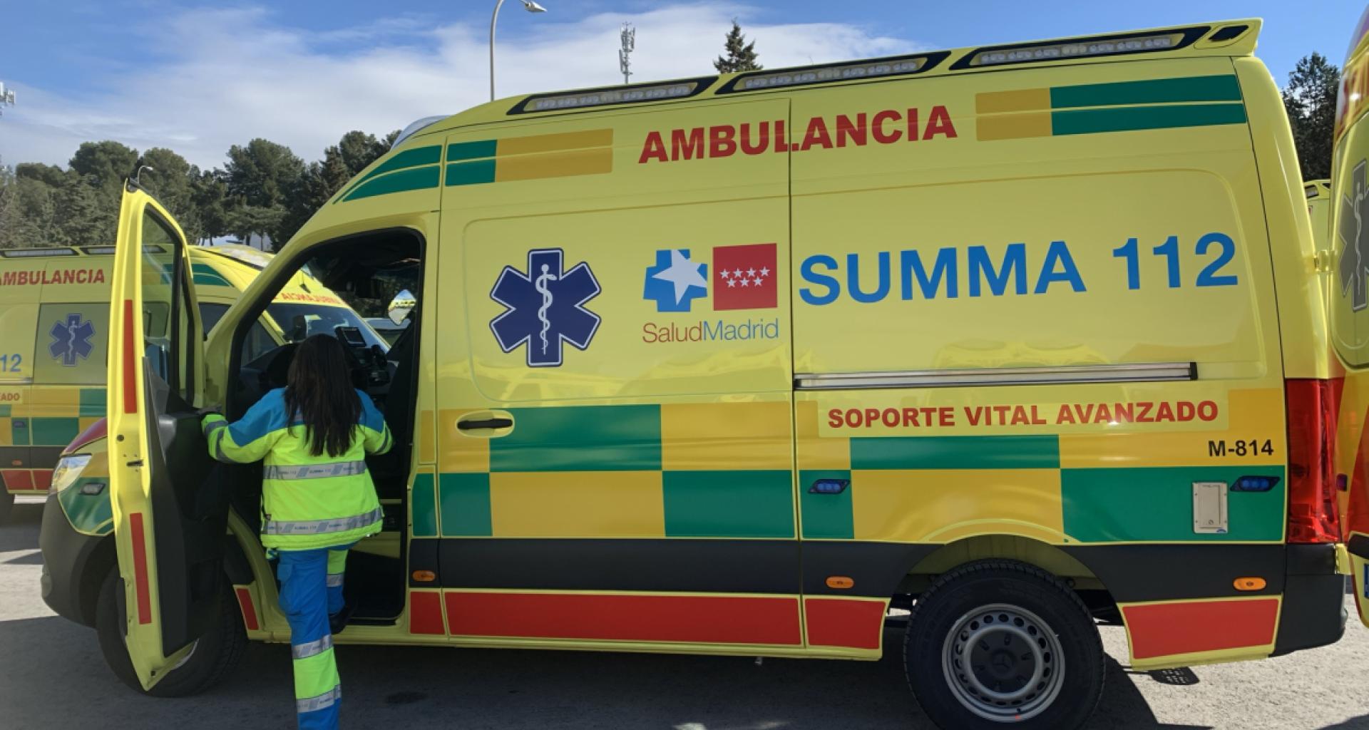 ambulancia comunidad madrid
