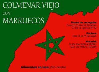 ayuda Marruecos, internacional, colmenar viejo
