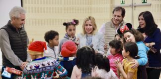 Proyecto "Pecera" Alcobendas entrega juguetes por Navidad
