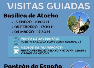 Vuelven las visitas guiadas a la Basílica de Atocha y al Panteón de España en Retiro