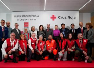 Díaz Ayuso inaugura la nueva sede de Cruz Roja en Colmenar Viejo resaltando su “compromiso con la vida”