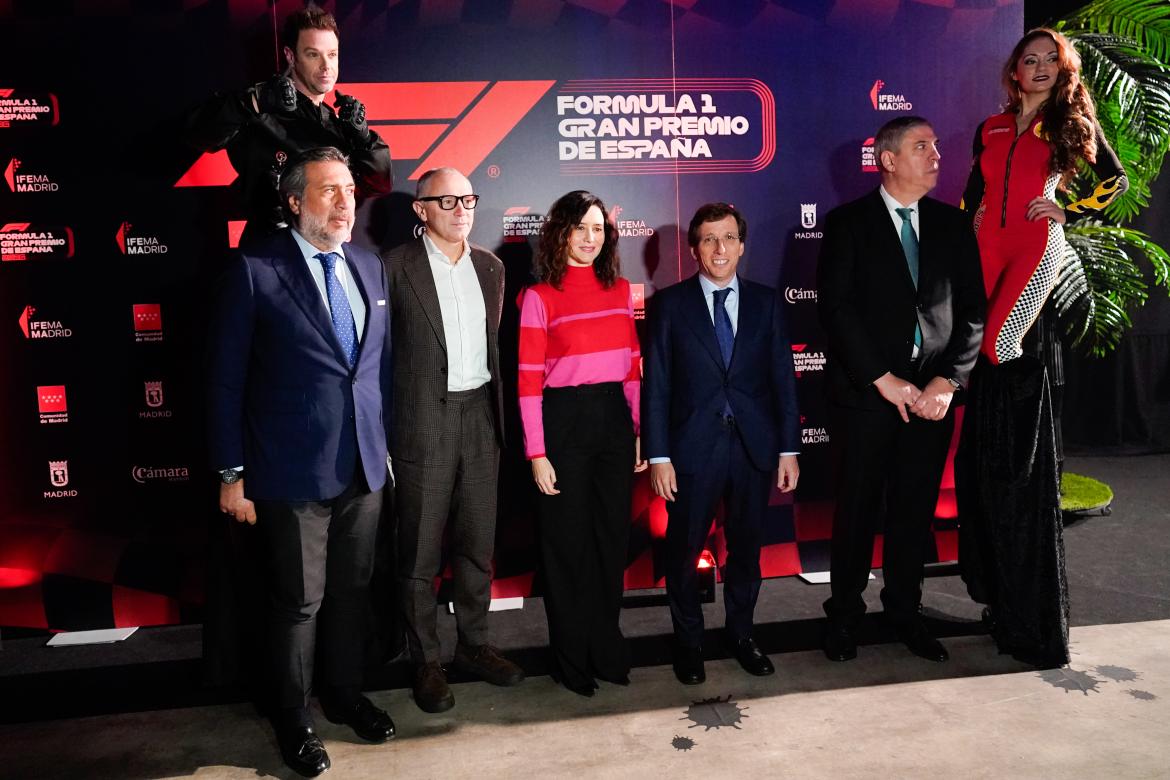 Díaz Ayuso: "El Gran Premio de España nace con la ambición de convertirse en el mejor y nos vamos a volcar para que los españoles se sientan muy orgullosos”