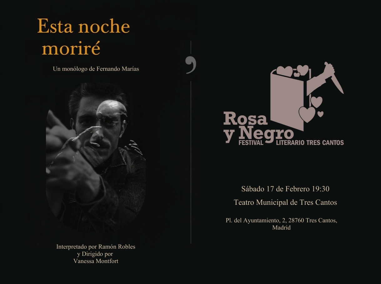 Una veintena de reconocidos autores se dan cita este fin de semana en Tres Cantos, en el festival literario Rosa y Negro