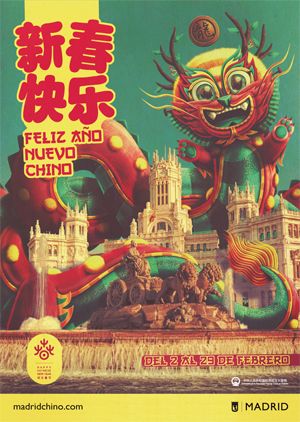 Madrid recibe y celebra el año nuevo chino en distrito Usera