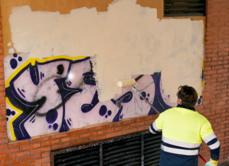 La Policía Local de San Sebastián de los Reyes desenmascara a otro grafitero, al que se atribuyen cerca de 100 pintadas