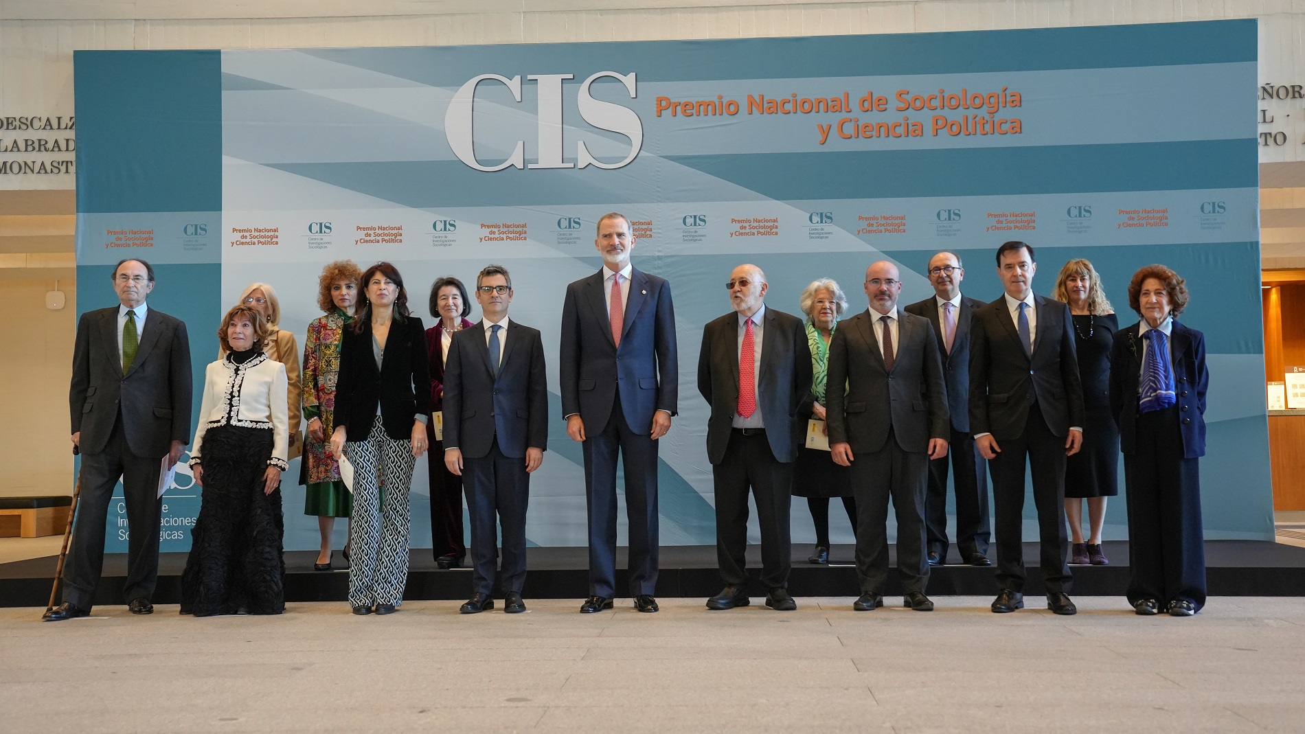 Rey Felipe VI Premios Nacionales de Sociología y Ciencia Política correspondientes a 2022 y 2023