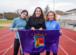 Las atletas colmenareñas Aitana Navajo Fluvia y Daniela Iglesias Martínez brillan en el Campeonato de España de Atletismo de Pista Cubierta Sub-16