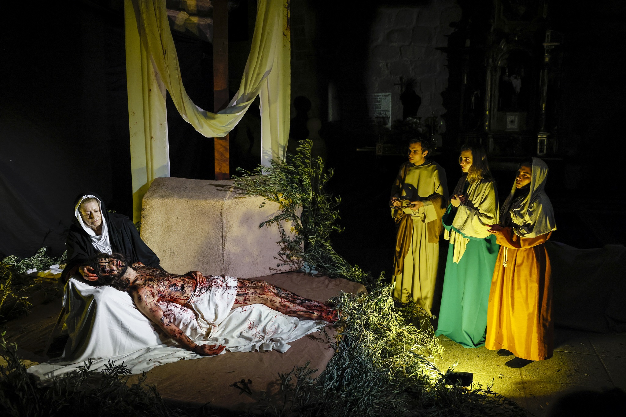 Colmenar Viejo escenifica 13 momentos de la Pasión, Muerte y Resurrección de Cristo