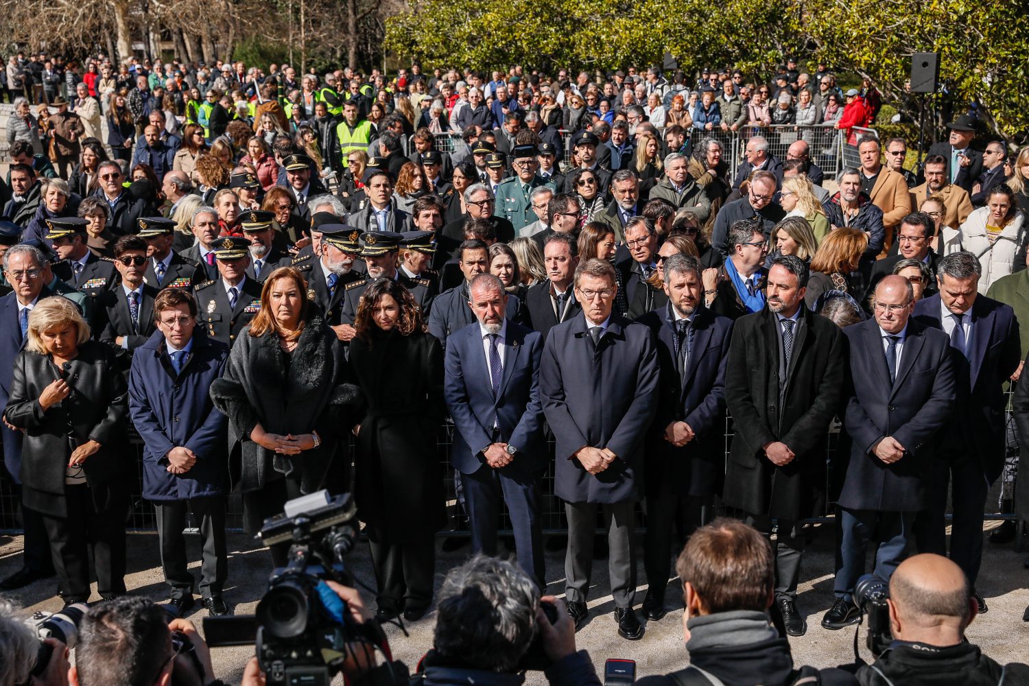 Madrid recuerda a las víctimas del terrorismo en el 20 aniversario de los atentados del 11M