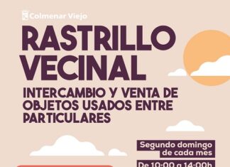 Colmenar Viejo inaugura Mercadillo Vecinal domingo 14 abril