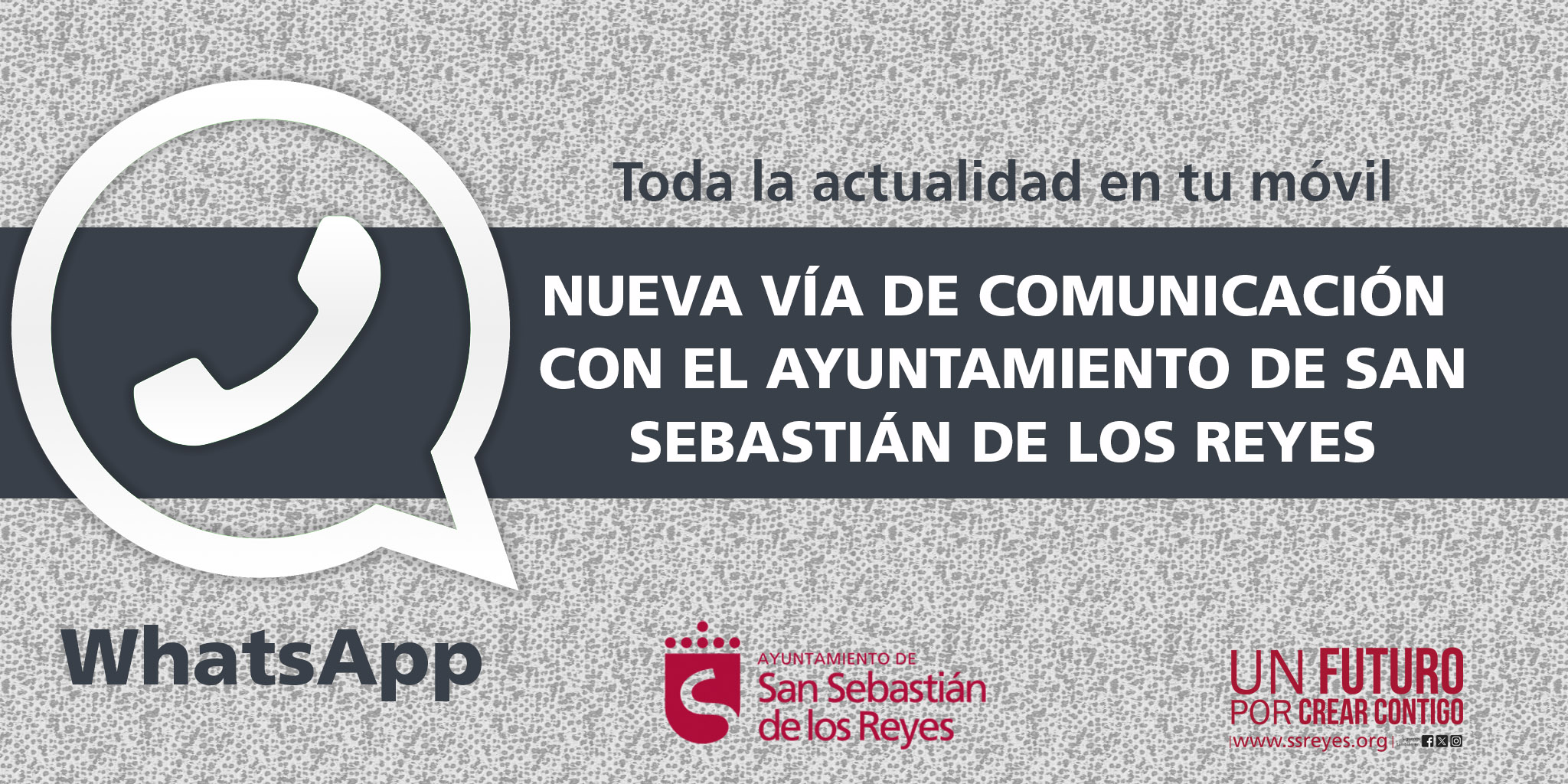  Rápido y directo, así es el nuevo canal de Whatsapp del Ayuntamiento de San Sebastián de los Reyes