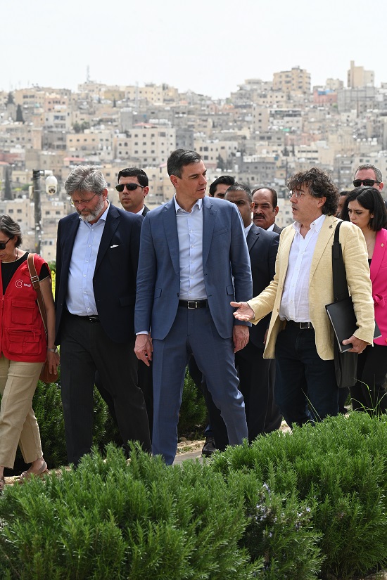 El presidente del Gobierno realiza una visita oficial a Jordania
