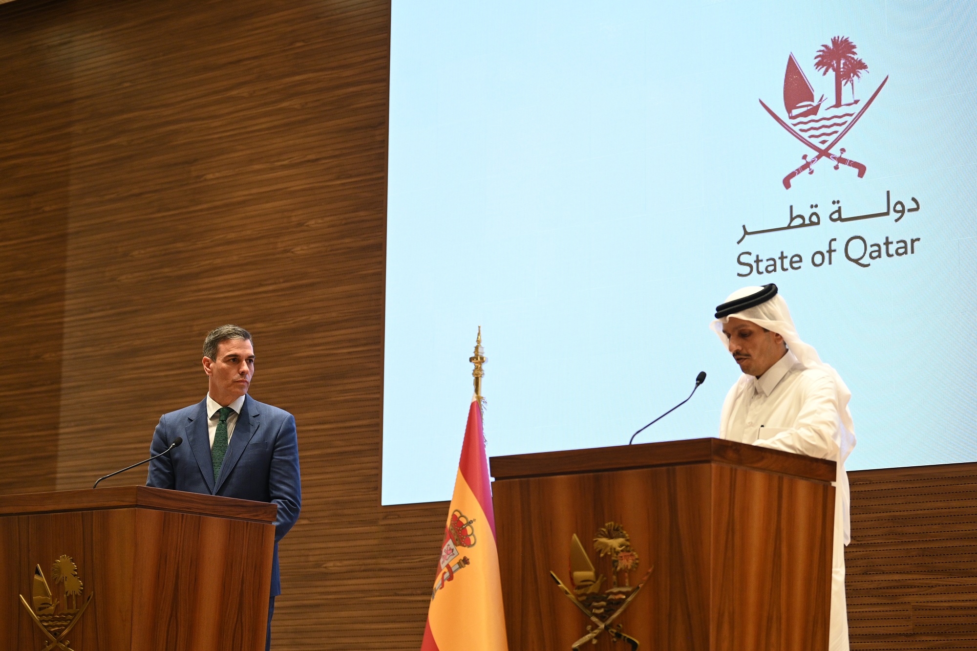 El presidente del Gobierno concluye su gira a Oriente Próximo en Catar