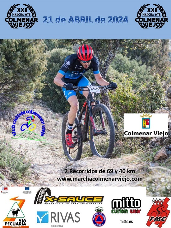  500 ciclistas participarán en la XXII Marcha MTB de Colmenar Viejo 