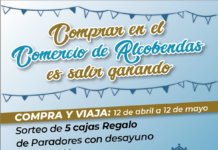 AICA regala Paradores por comprar en comercio local Alcobendas