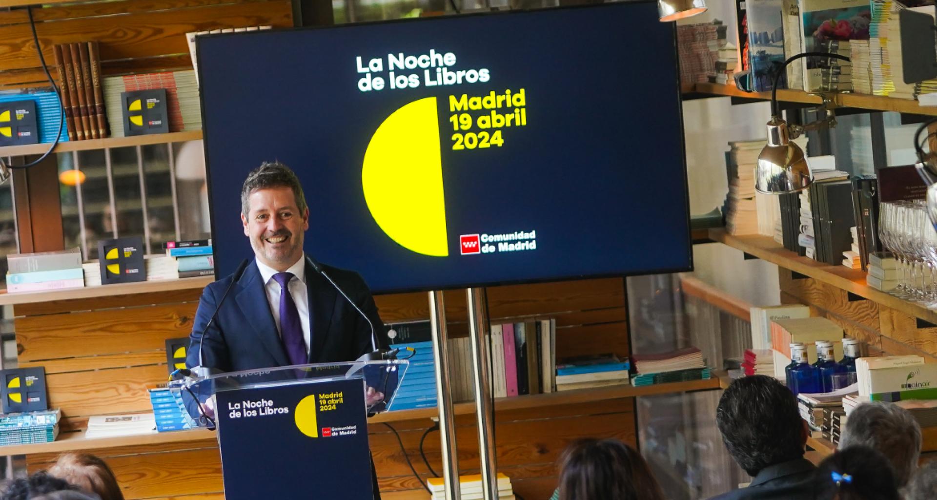 Comunidad de Madrid celebra la XIX Noche de los Libros con más de 500 actividades gratuitas en un centenar de municipios