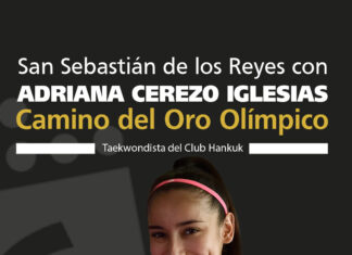 San Sebastián de los Reyes lanza una campaña de apoyo a Adriana Cerezo en su camino al oro olímpico en París
