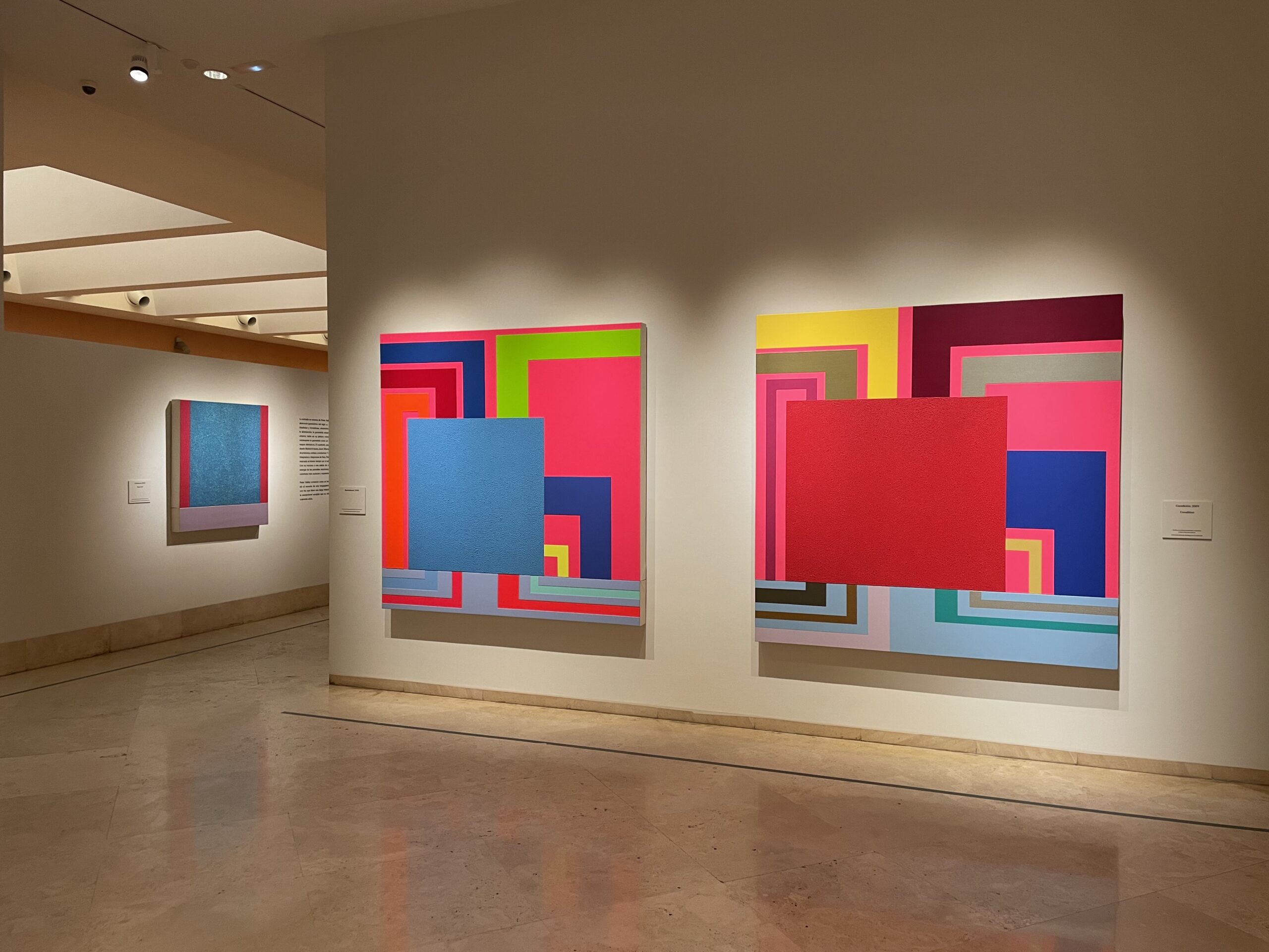 Peter Halley y su arte abstracto-geométrico, en el Museo Thyssen