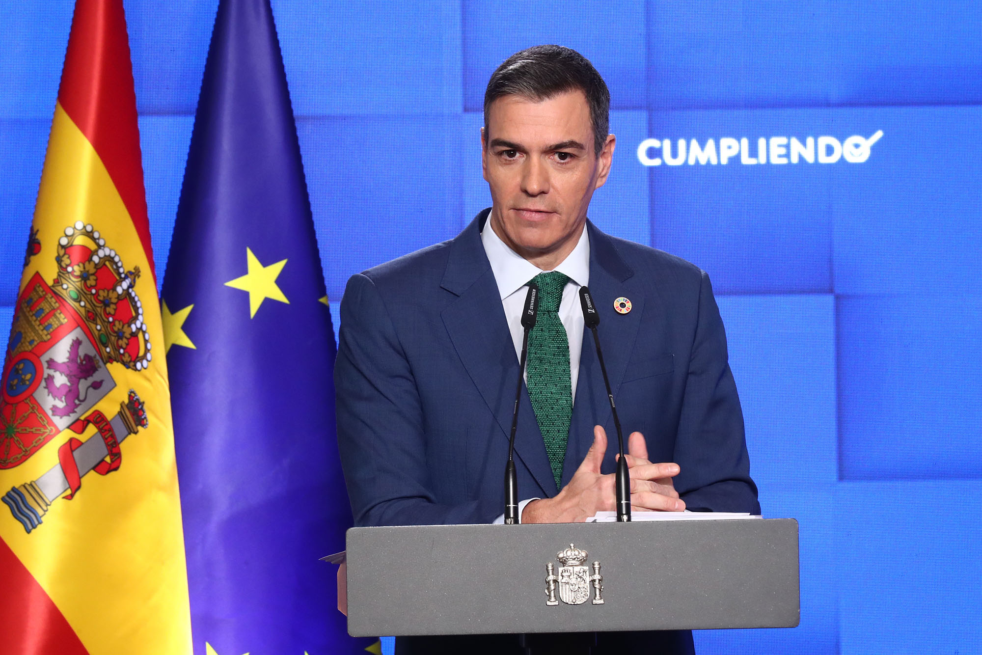 Pedro Sánchez presenta balance gestión del curso político 2024