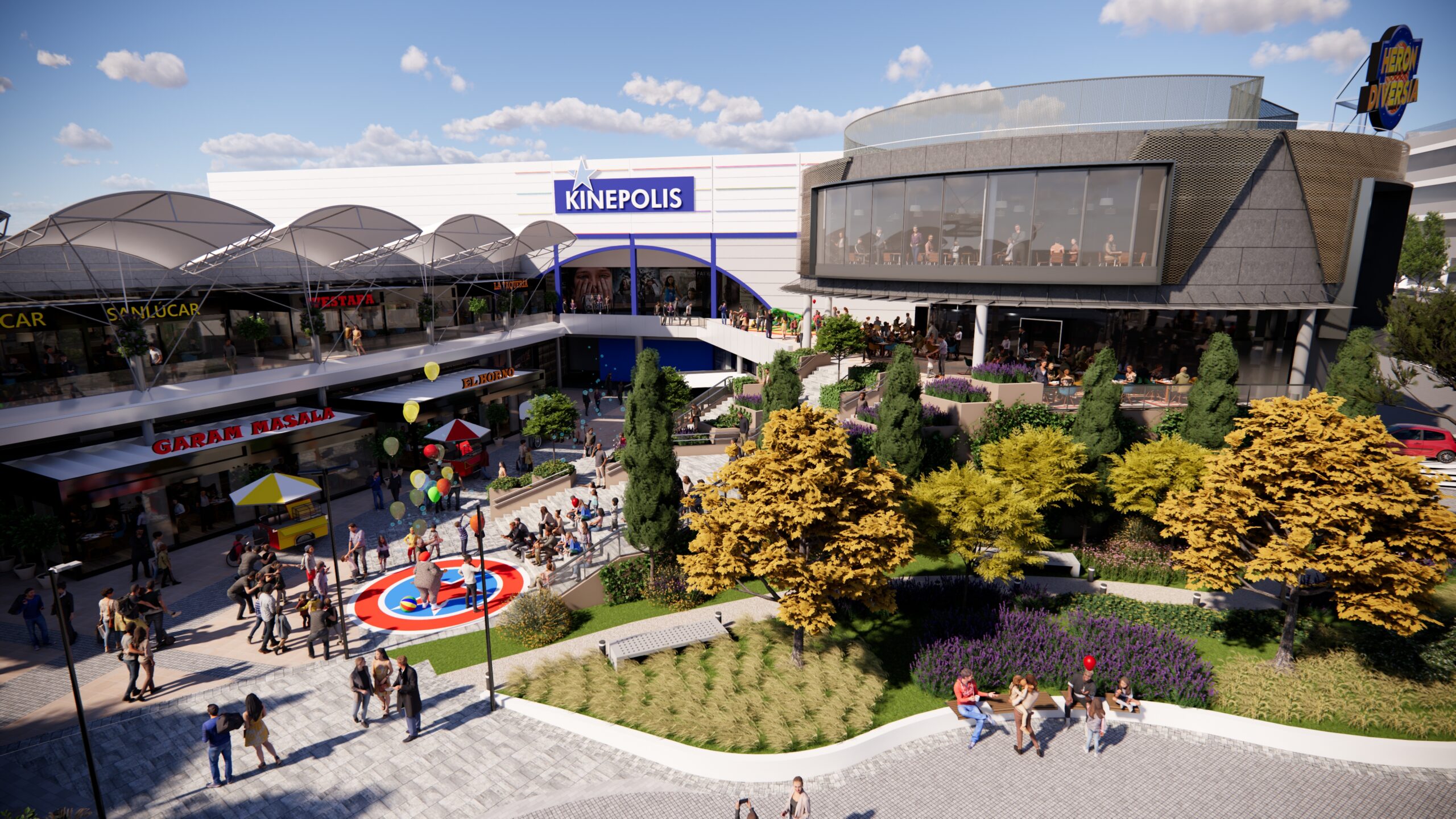 Heron Diversia Alcobendas se renueva con más espacios y jardines