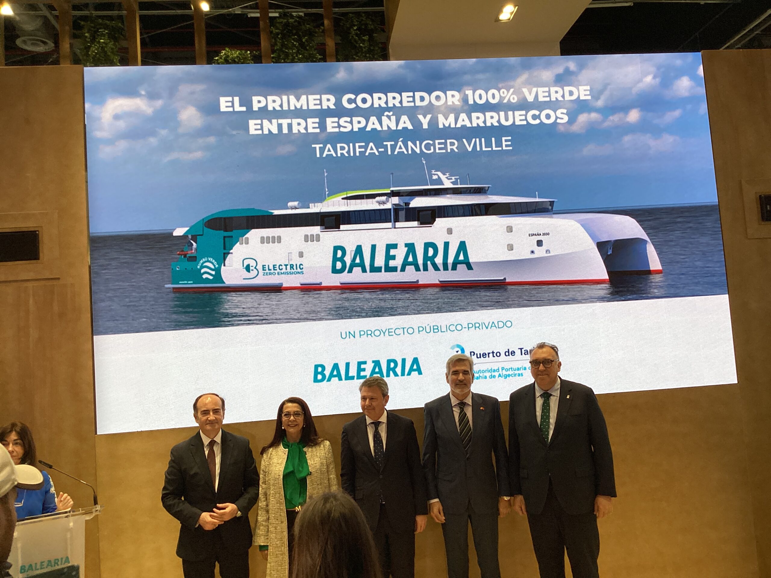 Balearia presenta en FITUR el primer corredor verde entre España y Marruecos