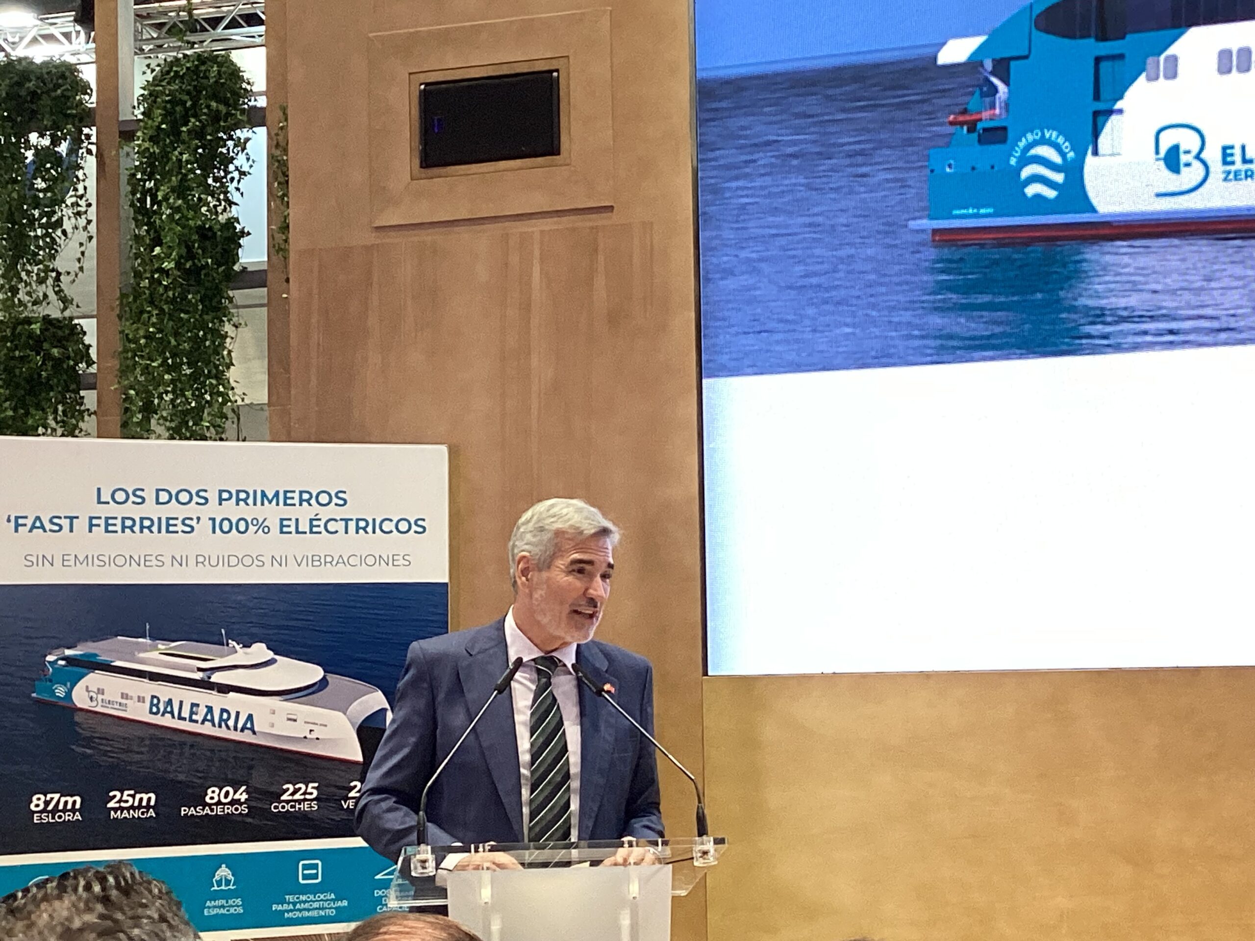 Balearia presenta en FITUR el primer corredor verde entre España y Marruecos