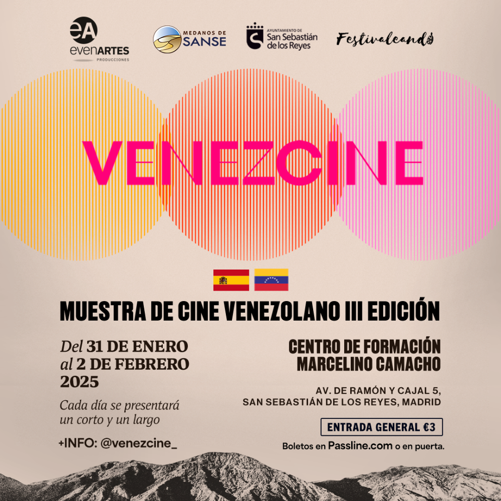 VENEZCINE III llega a San Sebastián de los Reyes este finde