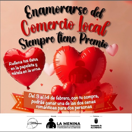 Alcobendas inicia campaña "Enamorarse del comercio local"