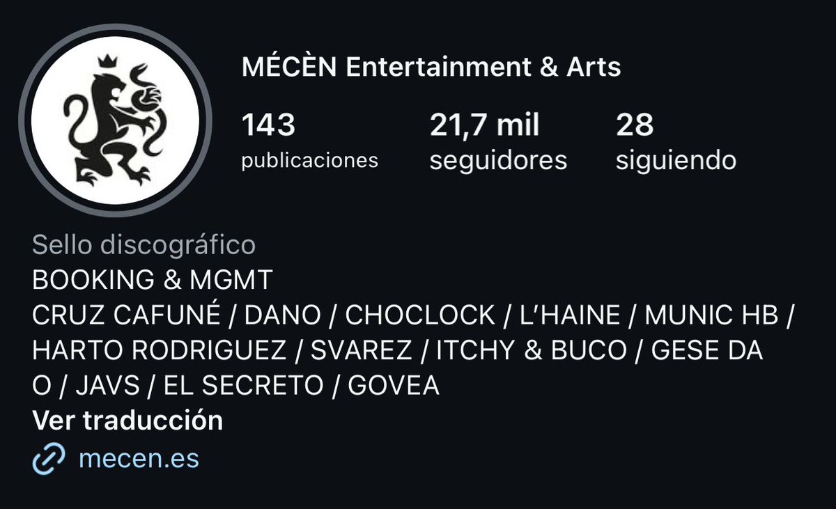 L'haine hace oficial su salida de CONCRETO