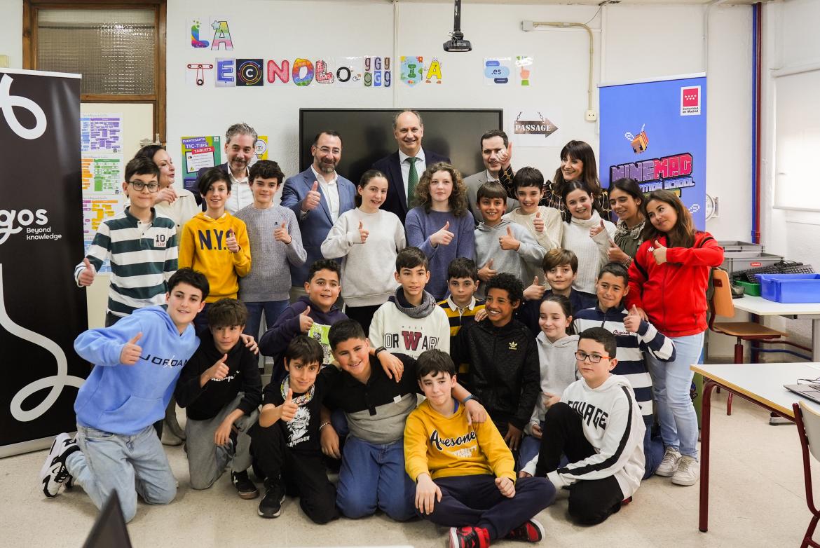 MineMad, una Liga entre colegios de la región para craftear sus leyendas