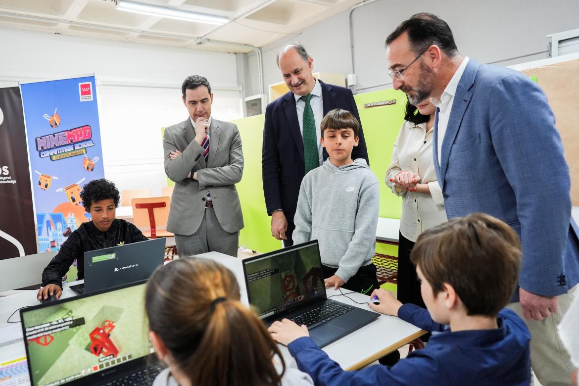 MineMad, una Liga entre colegios de la región para craftear sus leyendas