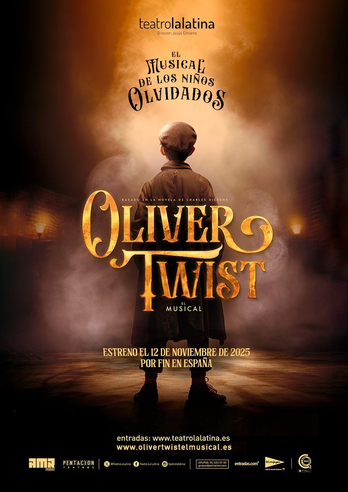 Tres Cantos acoge audiciones casting "Oliver Twist, el musical" 15 y 16 marzo