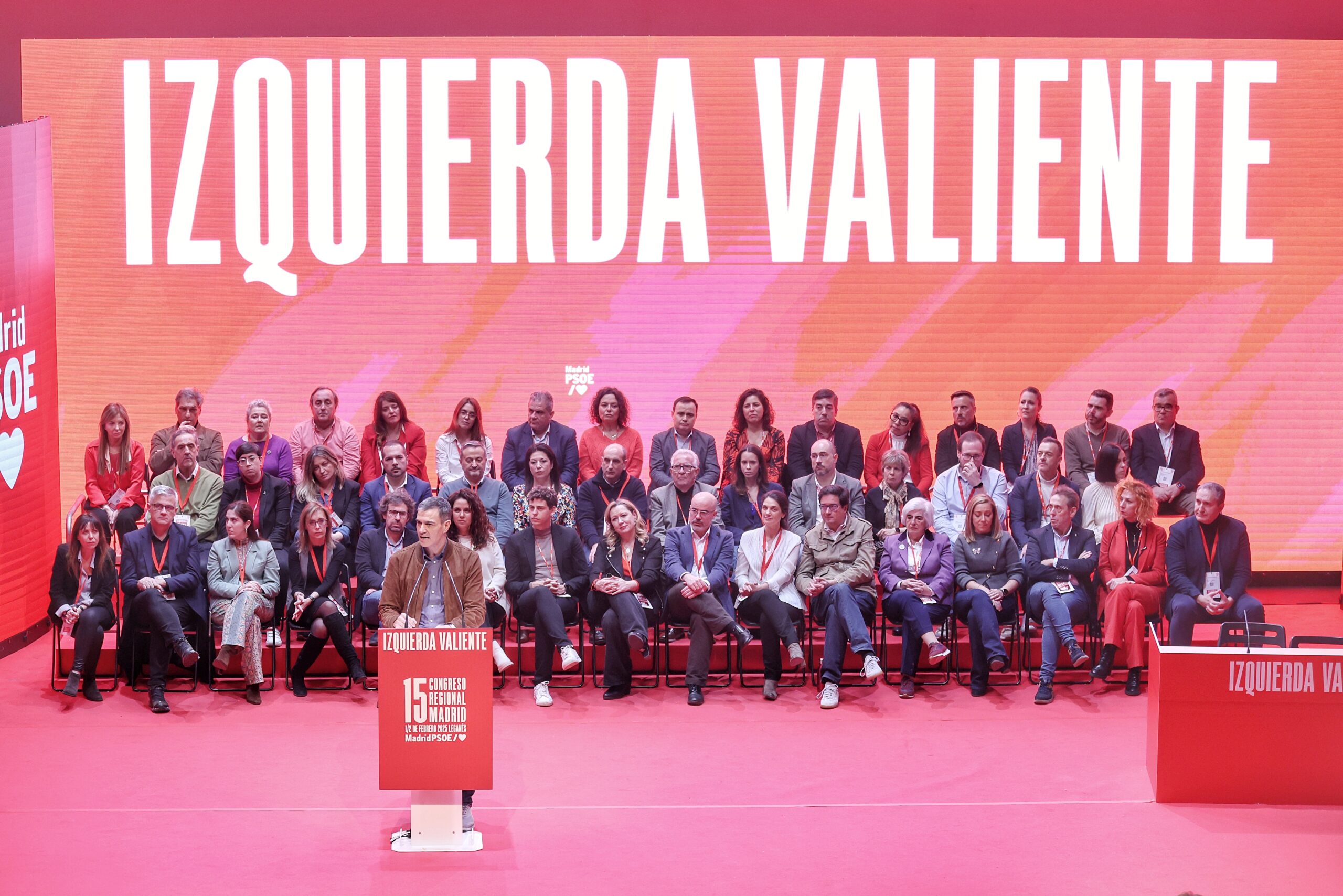 Óscar López presenta nueva Ejecutiva PSOE Madrid "unida e integradora"