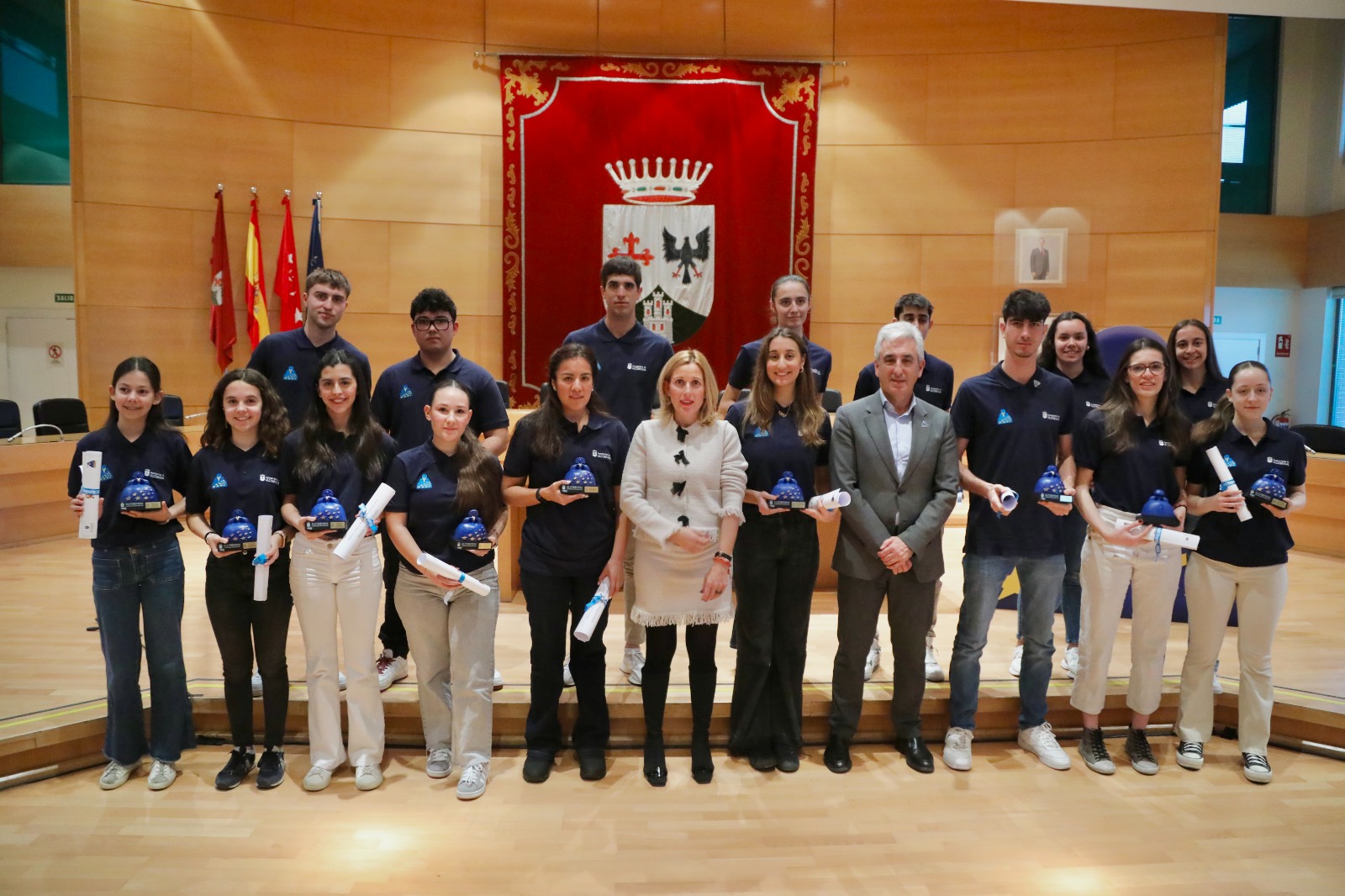 Ayuntamiento Alcobendas entrega 17 becas a la excelencia deportiva