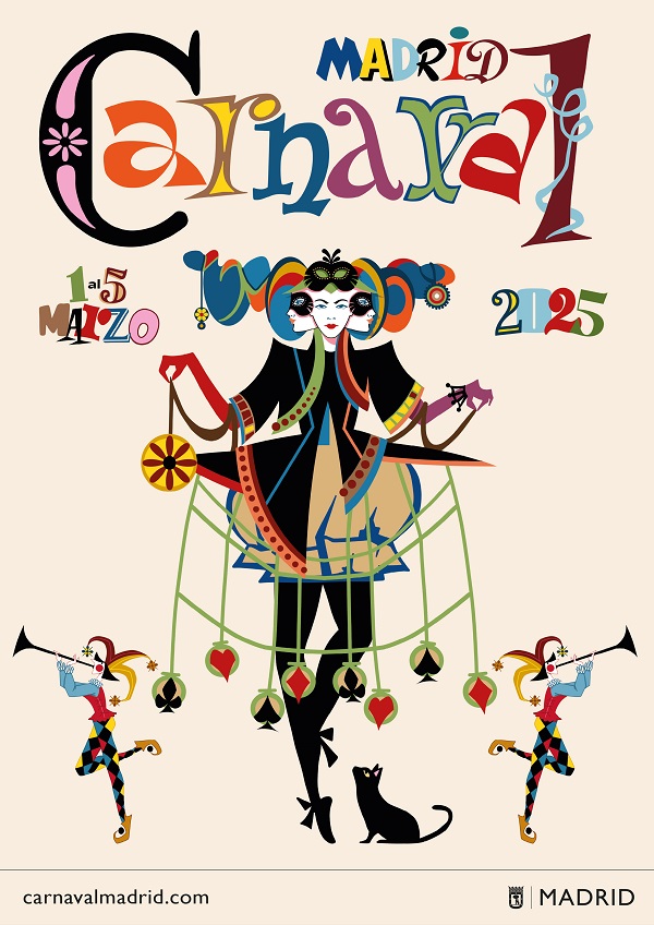 Gran desfile de Carnaval en Madrid este domingo 2 de Marzo