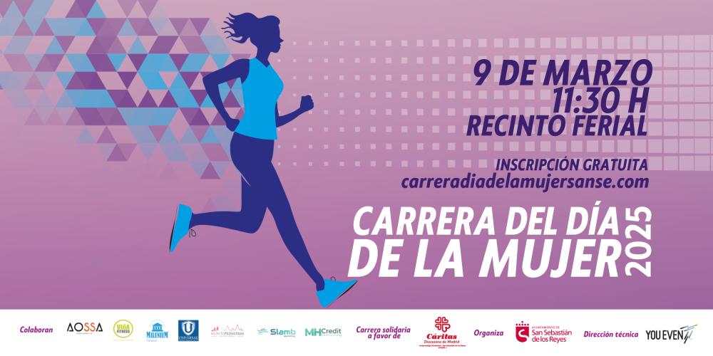Abiertas inscripciones para participar en carrera Día de la Mujer