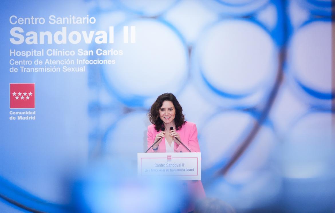 Díaz Ayuso inaugura nuevo centro enfermedades transmisión sexual