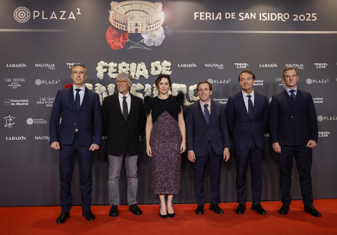 Díaz Ayuso asiste a la presentación de la Feria de San Isidro 2025