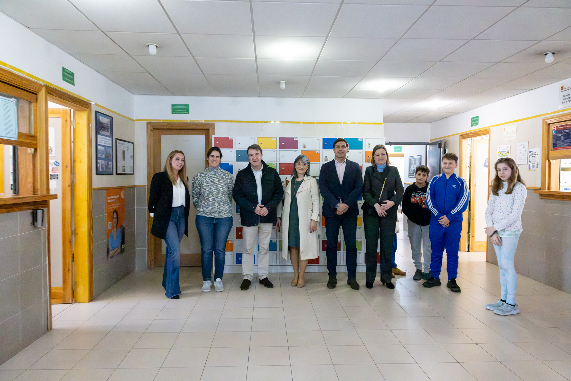 Tres Cantos instala taquillas para móviles en jornada escolar