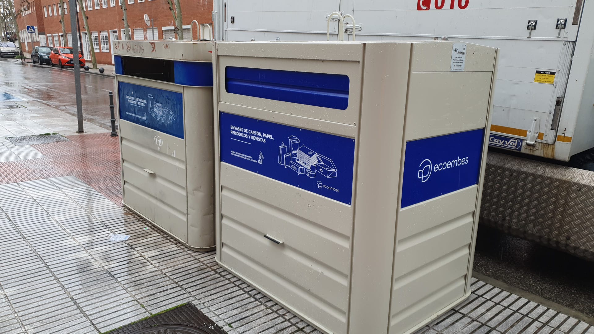 Acuerdo Sanse y ECOEMBES para instalar mas contenedores envases y papel