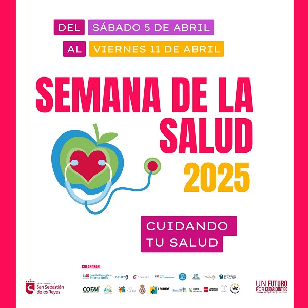 Charlas y talleres gratis en Semana de la Salud San Sebastián de los Reyes