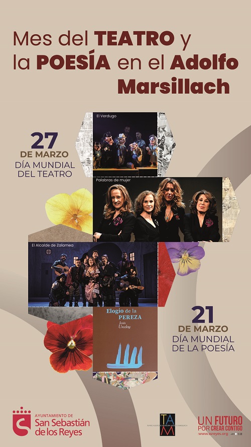 Homenaje al Teatro y la Poesía en TAM San Sebastián de los Reyes