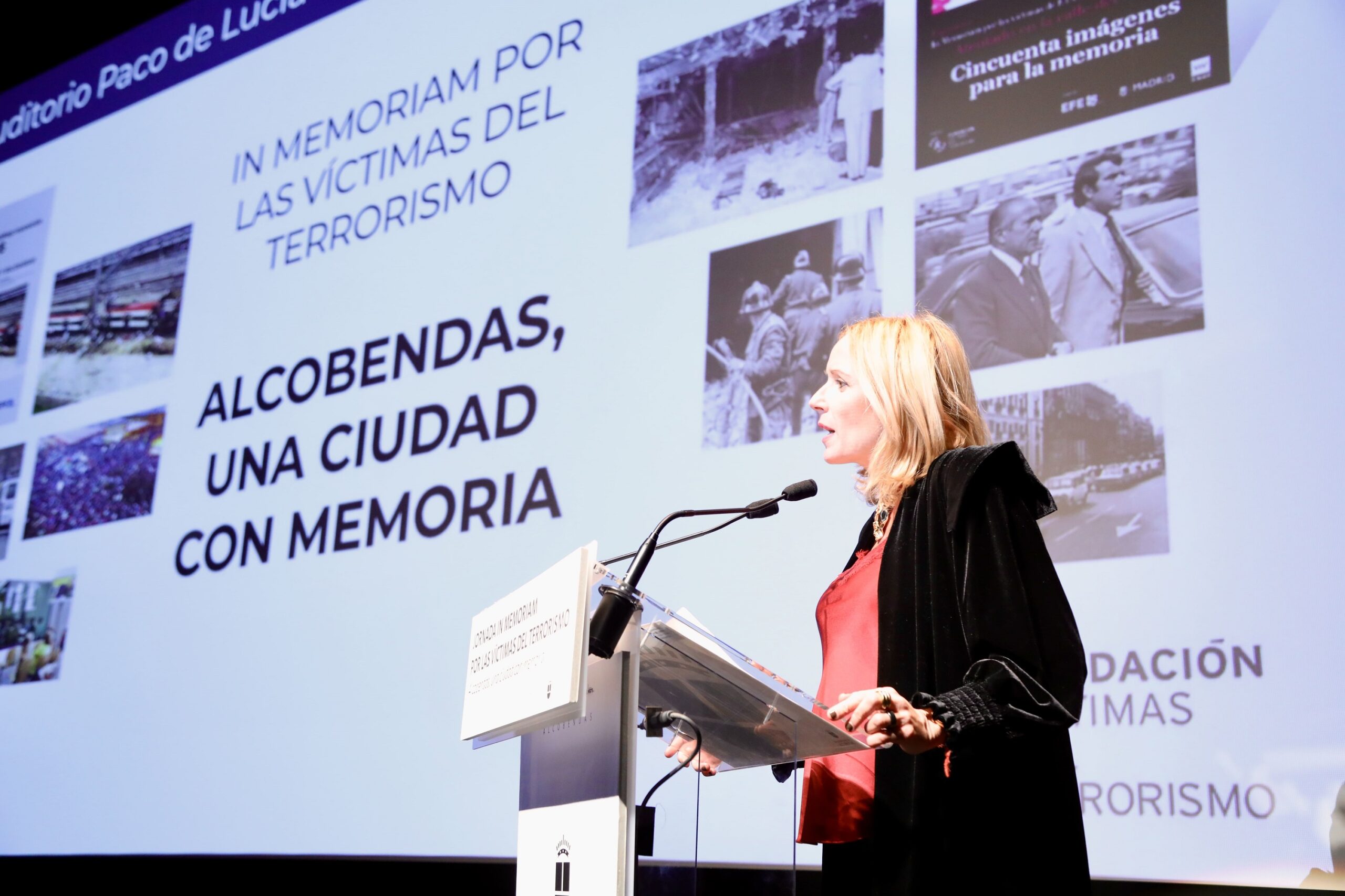 Alcobendas recuerda víctimas del terrorismo en jornada con 300 estudiantes