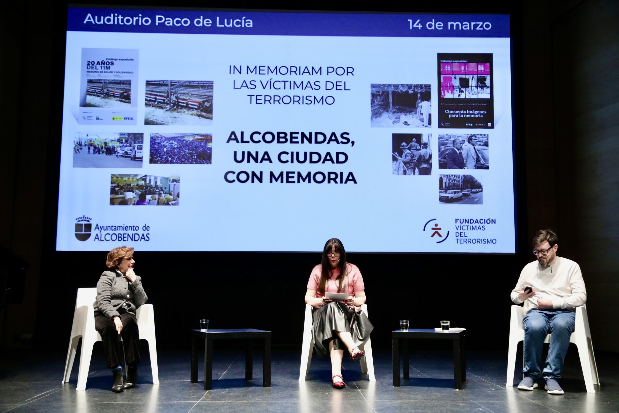 Alcobendas recuerda víctimas del terrorismo en jornada con 300 estudiantes