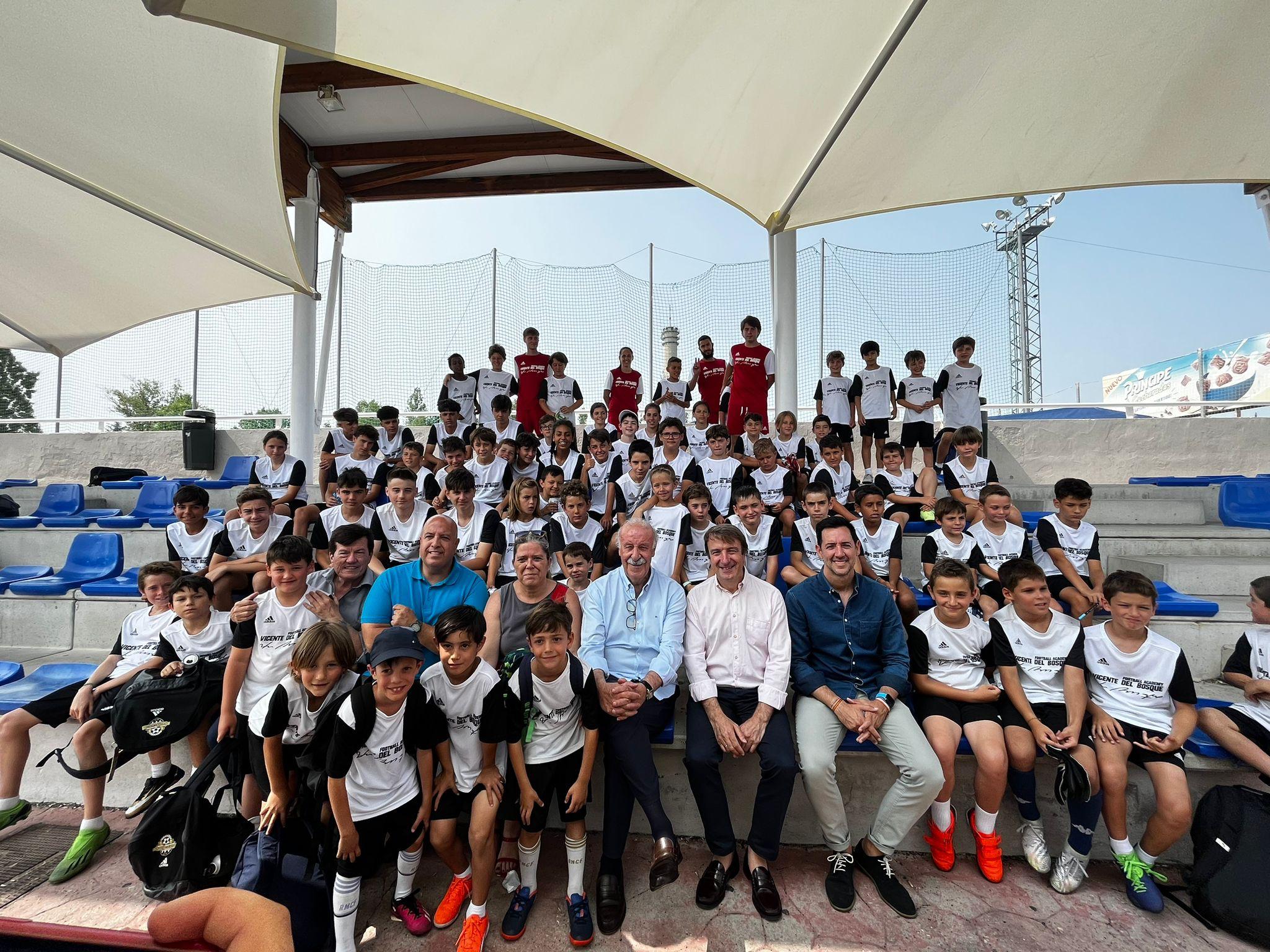Vicente del Bosque impartirá campus de Fútbol este verano en Tres Cantos