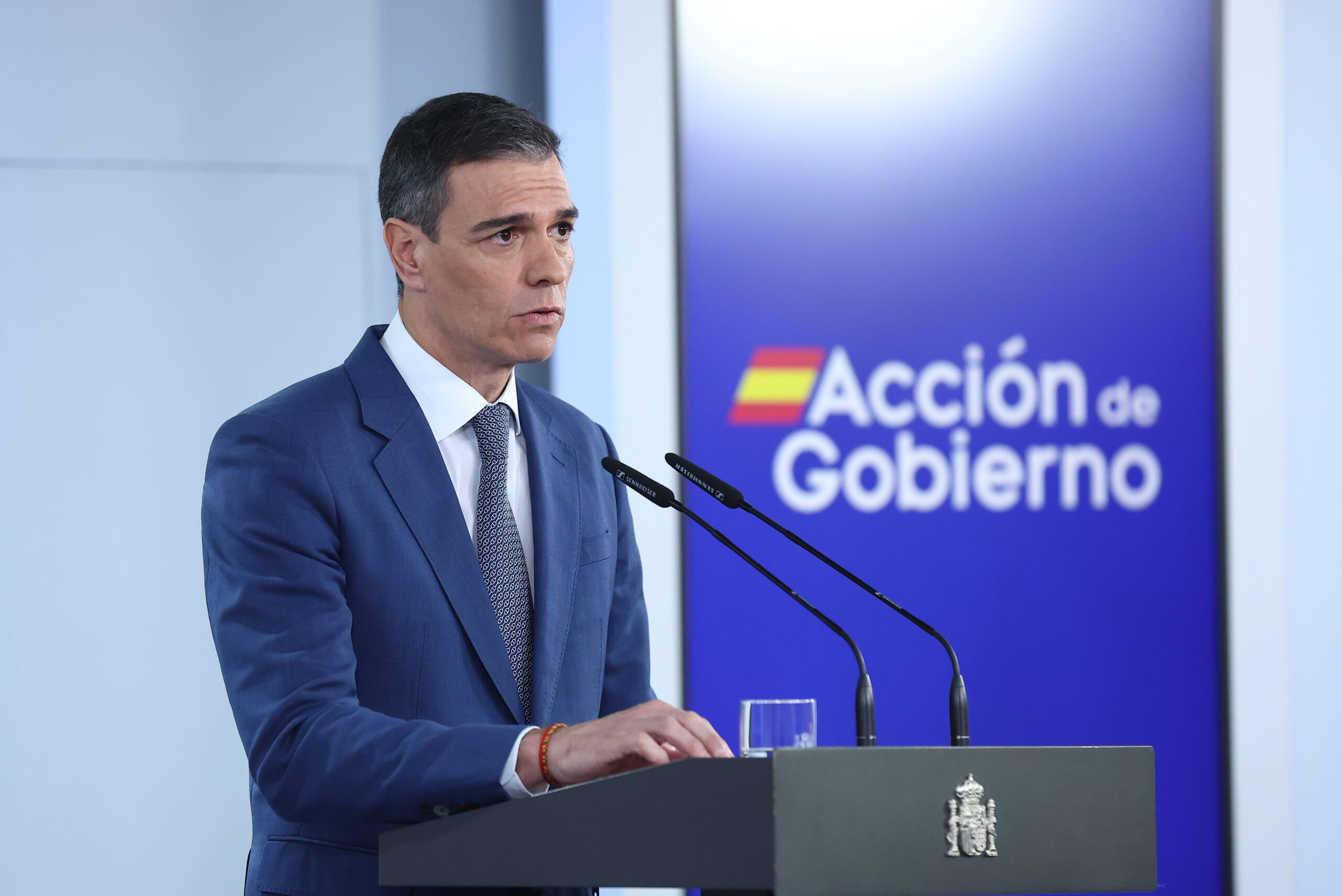 Pedro Sánchez comparece ante la crisis eléctrica que ha afectado al territorio español