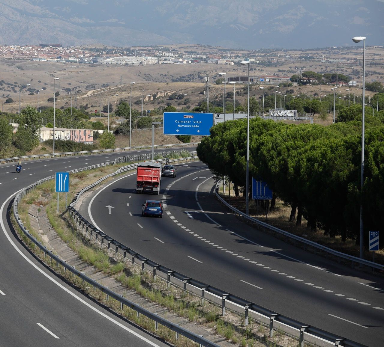 Comienzan Obras ampliación tercer carril M-607 este miércoles